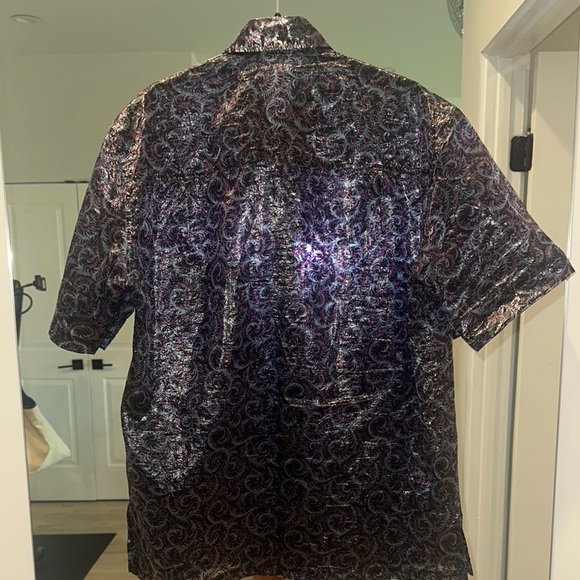 Isabel Marant Purple Casual Button Down Shirt - Picture 3 of 5